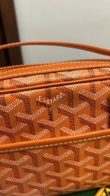wholesale quality goyard orange camera bag 020189